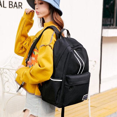 

Schoolbag female Korean version of junior high school students campus girls Computer Backpack Travel Shoulder Bag