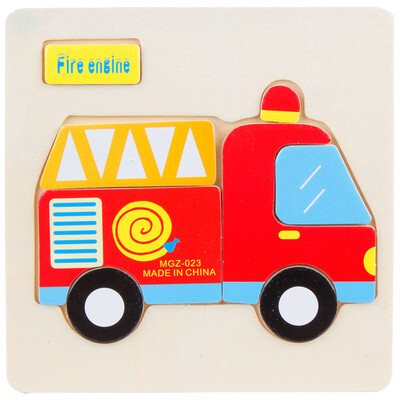 

Tailored 1PC Wooden Ferry Puzzle Educational Developmental Baby Training Toy B