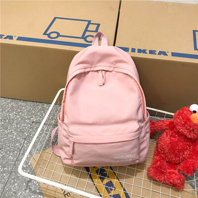 

Ins wind bag female Korean high school students campus bag simple Mori ancient feeling girl tide brand backpack