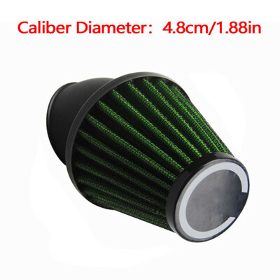 

Motorcycle Air Filter 42mm Universal Fits For ATV Scooter Pit Dirt Bicycle Green