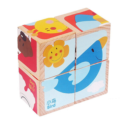 

Boby six-sided drawing blocks puzzle blocks baby early education educational toys 7213
