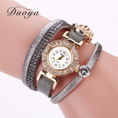 

Fashion bright diamond trend female models around the ring bracelet table diamond alloy watch