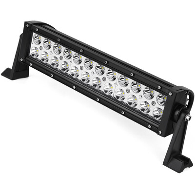 

14" 72W LED Work Light Bar Spot Flood Combo FIT Offroad Pickup Van ATV 12V