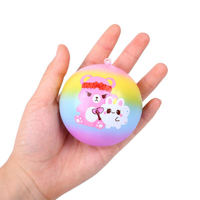 

Siaonvr Cute Bread Pendant Scented Charm Slow Rising Collection Stress Reliever Toys