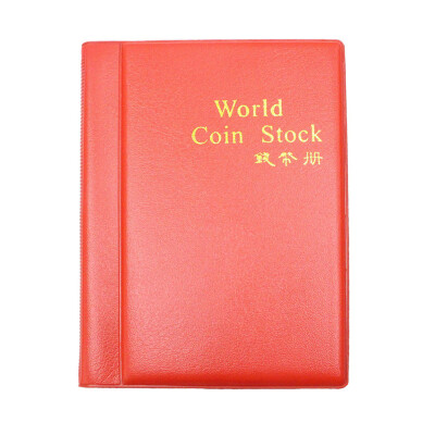 

Gobestart New Collecting 120 Pockets World Coin Collection Storage Holder Money Album Book