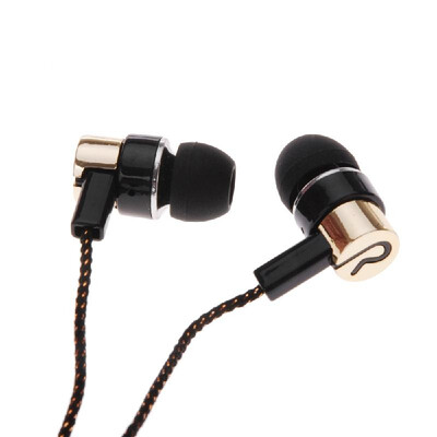 

35 MM Jack Standard Headphone Jack Fiber Braided Rope Stereo Headset High Quality Fashion Noise Isolating Earbuds Earphone