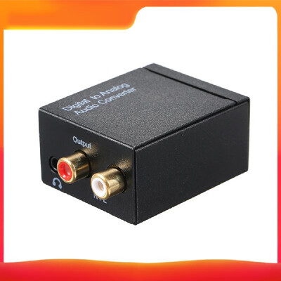 

Digital to Anolog Audio RL Converter Coaxial or Toslink Digital Audio Signals to Analog UR Audio Switching