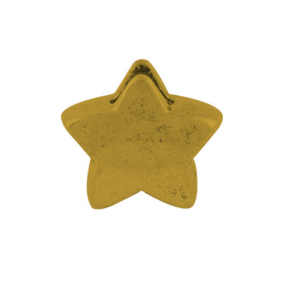 

Tibetan Style Alloy Star Large Hole European Beads Lead Free Antique Golden 11x115x7mm Hole 45mm about 510pcs1000g
