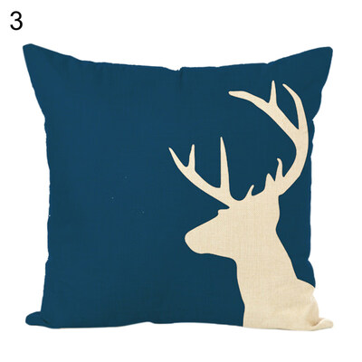 

Nordic ElkBearFlamingo Throw Pillow Case Cushion Cover Sofa Office Home Decor