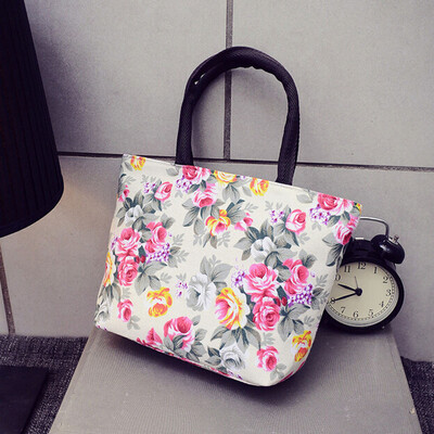 

Tailored Fashion Women Girls Printing Canvas Shopping Handbag Shoulder Tote Shopper Bag