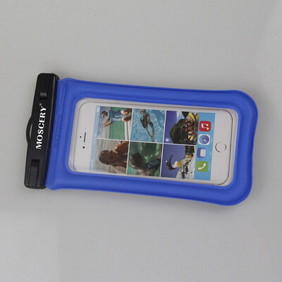 

Inflatable floating mobile phone waterproof bag