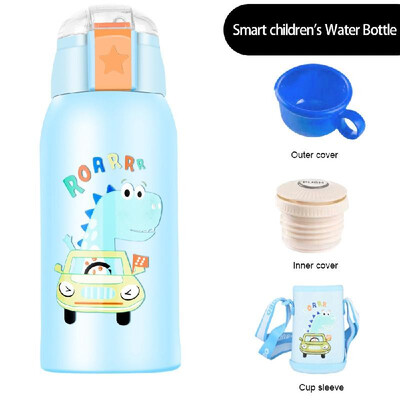 

Kids Water Bottle Cartoon Animal Bottle Intelligent Temperature Display Bottle Portable Stainless Steel Cup Vacuum Insulated Cup 5