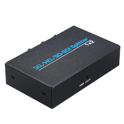

SDI Splitter SDHD 3G SDI 1x2 Splitter 1 Input&2 Output up to 300m985ft Signal