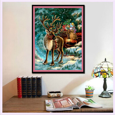 

〖Follure〗5D Embroidery Paintings Rhinestone Pasted DIY Diamond Painting Cross Stitch