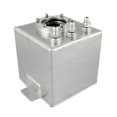 

2L AN6 Fuel Surge Tank Swirl Surge Reservoir Tank with AN6 Fittings
