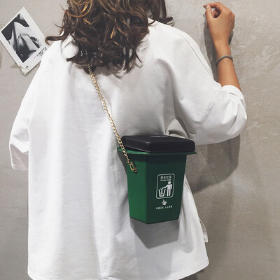 

Chain small bag female new 2019 Korean fashion network red mini bag personality wild box shoulder Messenger bag