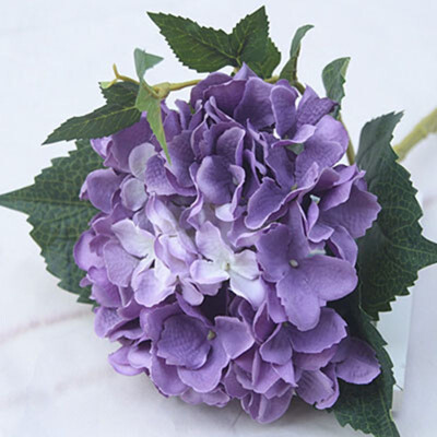 

FUNNYBUNNY Artificial Silk Flowers California Fake Beautiful Hydrangea Bunch Bouquet Flower for Home Wedding Decor Pack