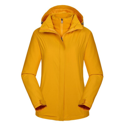 

Toponeto Women Waterproof Hoodie Detachable Breathable Sport Two-piece Set Outdoor Coat