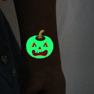 

〖Follure〗Waterproof Luminous Party Dance Halloween Tattoo Stickers A