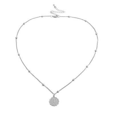 

Star Zodiac Sign 12 Constellation Necklaces & Pendants Choker Beads Coin Necklaces for Women Long Chain Necklace bijoux femme