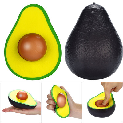 

Gotoamei Squishies Simulated Avocado Slow Rising Cream Scented Squeeze Stress Relief Toys