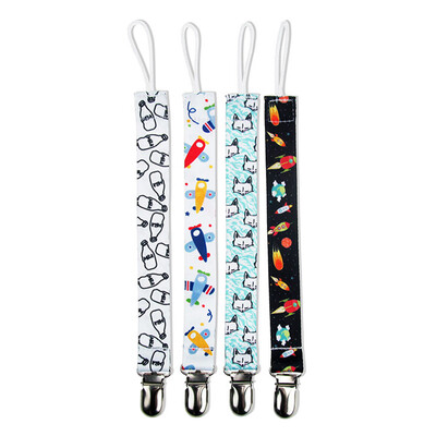 

4Pcs Baby Dummy Pacifier Holder Clip Nursing Teether Dummy Clip Nipple Holder For Nipples Children Pacifier Clip Soother Holder