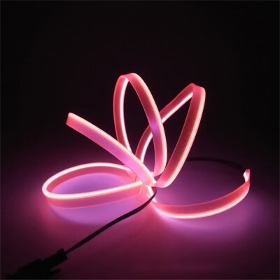 

Tailored Neon Glowing Strobing Electroluminescent EL Tape LED Tape Belt DIY Decoration