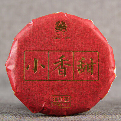 

2019 Yunnan High Mountain Ancient Tree Black Tea "Xiao Xiang Tian" Sweet Red Tea Cake with Floral Aroma 100g
