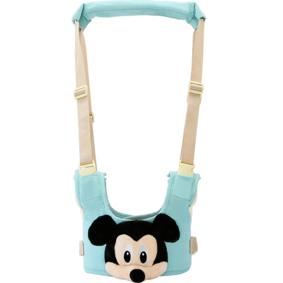 

Disney Baby&Baby Walker with Preschool Learning to Walk Anti-fall Anti-Left Basket Parent-child Carrier Baby Safety Walk Four Seasons Universal Blue 20304041