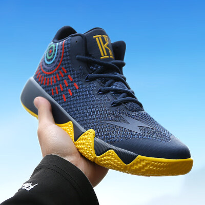 

Mens non-slip high-top basketball shoes mesh boots sports shoes