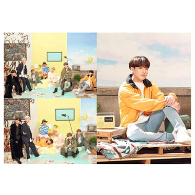 

Kpop BTS Notebook 2019 BTS FAMILY PORTRAIT 6th anniversary Bangtan Boys Photo Notebook Note Pad