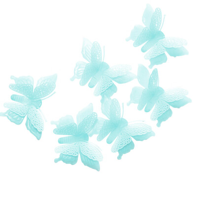 

〖Follure〗Butterfly Novelty Noctilucent Luminous Plastic Wall Sticker Ceiling Decal Home