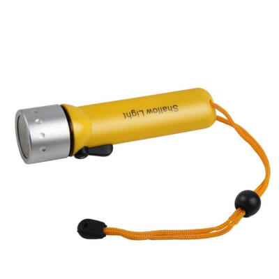 

Mini Diving Flashlight Portable LED Underwater Torch Super Bright Battery Powered 150 - 200 Beam Distance