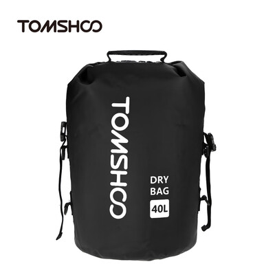 

TOMSHOO 40L Outdoor Water-Resistant Dry Bag Sack Storage Bag for Travelling Rafting Boating Kayaking Canoeing Camping Snowboarding