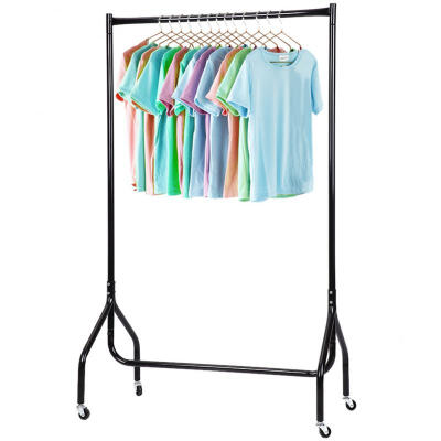 

Greensen 3FT Heavy Duty Rolling Garment Rail Clothes Hanging Display Organizer Shelf Rack