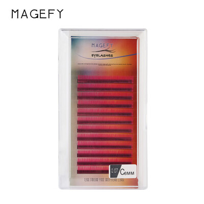 

Gobestart Individual False Eye Lashes Black Silk Eyelashes Extension False Eyelash Set