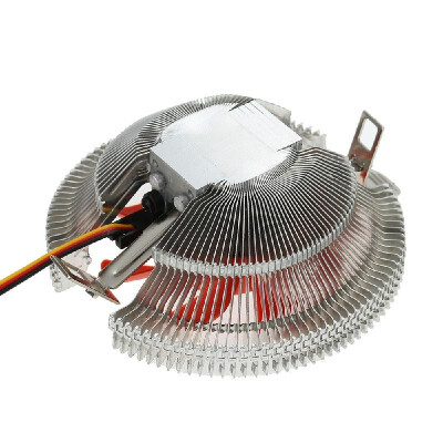 

CPU Cooler Fan Heatsink Cooling Fan Air PC CPU Cooling Radiator 3 Pin for Intel LGA775 1155 AMD AM2 AM3 754