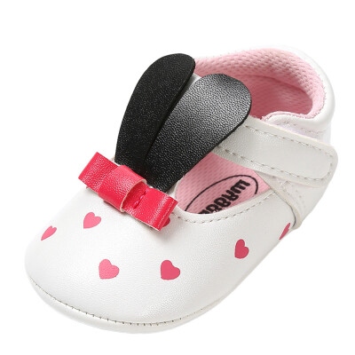 

Baby Girl Rabbit Ears Fashion Toddler First Walkers Kid Shoes