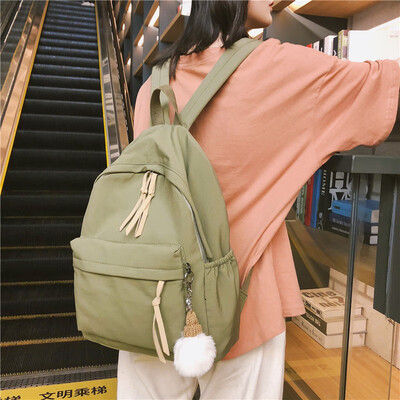 

Ins Backpack Female Korean High School Backpack Student Hyun-a Kim Mori Joker Campus Junior High School Fashion Backpack