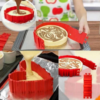 

4 PCS SILICONE CAKE MOLD - Design Your Cakes Any Shape