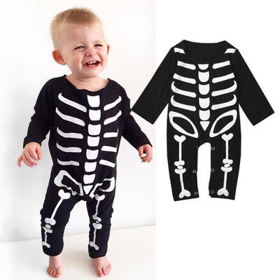 

Newborn Baby Boy Girls Romper Bodysuit Infant Kids Halloween Costume Jumpsuit Outfits Clothes 0-3