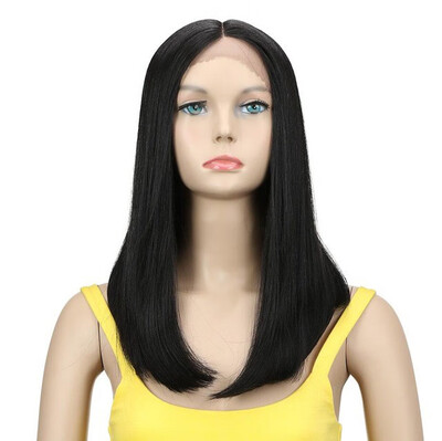 

Noble Synthetic Lace Front Wig 8 Inch Long Staight Synthetic Wig Cosplay 14 Inch Wigs For Black Women Lace Front Heat Resistant