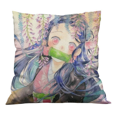 

Original Bungou Bungo Stray Dogs Pillow Case Ryuunosuke Akutagawa Mascot Sofa Cushion Cover