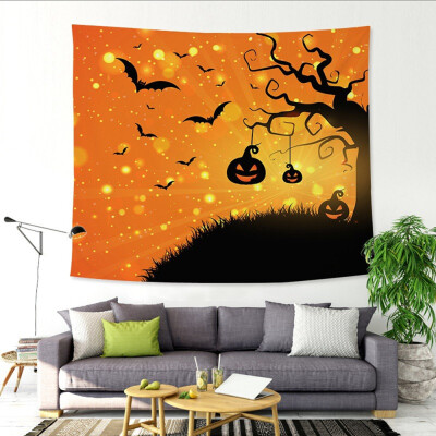 

Toponeto Halloween Tapestry Art Wall Hanging Blanket Room Decor