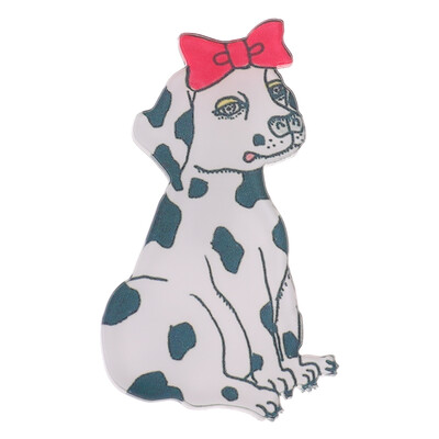 

Acrylic Cute Dog Brooches Women Bag Clothes Cartoon Teddy Husky Puppy Brooch Animal Badge Jewelry Best Gift Jewelry Gifts