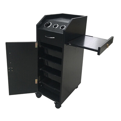 

Ktaxon Salon Trolley Cart Beauty Locking Cart Storage Organizer with 4 Drawers Rolling Wheels Lockable 2 Keys