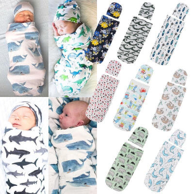 

Infant Swaddle Muslin Blanket Newborn Baby Wrap Swaddling Sleeping Bag