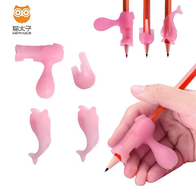 

4PCS MAOTAIZI Ring Pencil Grips Set Soft Silicone Pencil Writing Training Grip Holders Writing Posture Correction Finger Grip