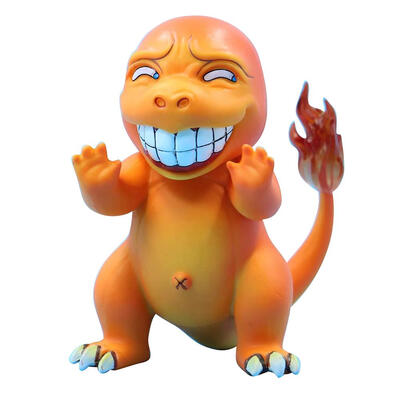 

Pokemon Freak Pikachu Charmander Bulbasaur PVC Anime Action Figure Model