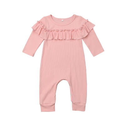 

Newborn Infant Baby Girls Cotton Romper Bodysuit Jumpsuit Outfits Clothes